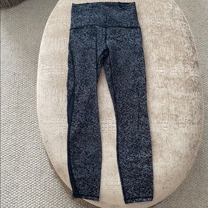 Lululemon high rise Pattern Leggings